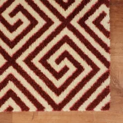 2'x3' ColorStar Greek Grid Door Mat Red Rust - Bungalow Flooring -Home Decoration Sale GUEST e1181a13 3828 4d7d aef1 53c66420fcbe