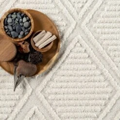 Arvin Olano X RugsUSA - Balboa Textured Tile Area Rug -Home Decoration Sale GUEST e2810deb 9074 4f76 b65e 7fc96258348e