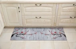 J&V TEXTILES 20" X 55" Oversized Cushioned Anti-Fatigue Kitchen Runner Mat (Blossom)
