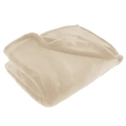 Flannel Fleece Throw Blanket- For Couch, Home Decor, Bed, Sofa & Chair- Oversized 60" X 70", Soft & Plush Microfiber In Desert Tan By Hastings Home -Home Decoration Sale GUEST e34c15b5 e9c0 4653 87bb 9fa86323c745