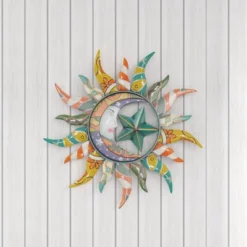 Metal Sun And Moon Indoor Outdoor Iron Wall Decor With Abstract Patterns - Olivia & May 37 Metal Sun And Moon Indoor Outdoor Iron Wall Decor With Abstract Patterns - Olivia & May -Home Decoration Sale GUEST e422cc70 eae8 4a30 8934 e5b0bfcab152