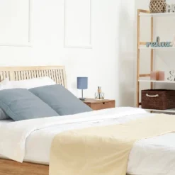 11.81" Traditional Petite Metal Stick Bedside Table Desk Lamp In Chrome With Fabric Shade Purple - Creekwood Home -Home Decoration Sale GUEST e76f0674 d956 4a77 80b4 c1110fe5b1c1