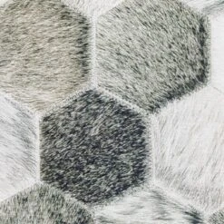 Marcel Geometric Block Animal Print Area Rug White/Gray - Captiv8e Designs -Home Decoration Sale GUEST e81eaf20 5c86 42da 8ae3 deccfdb32d74