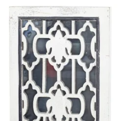 Wood Geometric Intricately Carved Wall Decor With Mirror Set Of 2 White - Olivia & May 10 Wood Geometric Intricately Carved Wall Decor With Mirror Set Of 2 White - Olivia & May -Home Decoration Sale GUEST eb0afd71 81cc 406c 9ffe ad1af996c1bc