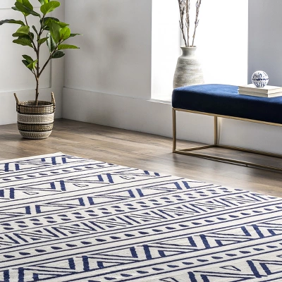 NuLOOM Cecilia Geometric Bands Area Rug 8 NuLOOM Cecilia Geometric Bands Area Rug - Image 8
