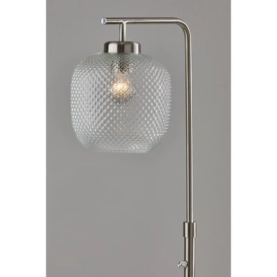 Vivian Floor Lamp Silver - Adesso 2 Vivian Floor Lamp Silver - Adesso - Image 2