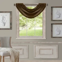 All Seasons Single Waterfall Window Valance - 52" X 36" - Elrene Home Fashions -Home Decoration Sale GUEST ed7aaf00 9292 4244 b932 cdba4465e831