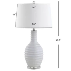 29.5" Ceramic Dylan Table Lamp (Includes Energy Efficient Light Bulb) - JONATHAN Y -Home Decoration Sale GUEST ee19a5a2 929c 4eff 8073 9a095c9cdfaa