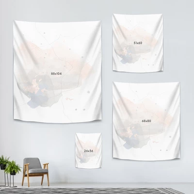 Americanflat Divide 6 By Christine Olmstead Wall Tapestry 3 Americanflat Divide 6 By Christine Olmstead Wall Tapestry - Image 3