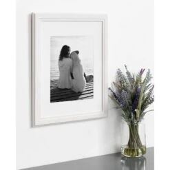 11" X 14" Matted To 8" X 10" Kieva Wall Frame - Kate & Laurel All Things Decor -Home Decoration Sale GUEST ef7f9d43 d185 4e62 b912 9ca44d5da044