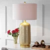 30" Sophia Resin Table Lamp (Includes LED Light Bulb) Gold - JONATHAN Y