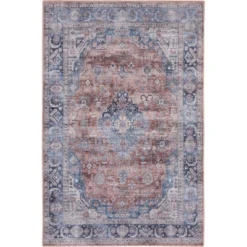 Nourison Washable Brilliance Vintage Medallion Indoor Rug -Home Decoration Sale GUEST f0425132 6a1a 4cca b611 de7d16d91e9d