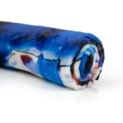 Just Funky Dragon Ball Super Goku Collectible Large Fleece Throw Blanket | 60 X 45 Inches