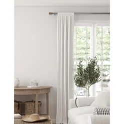 Linen Avenue Wood Cylinder Curtain Rod -Home Decoration Sale GUEST f1a60958 678b 4385 9bf0 327cf7073f52