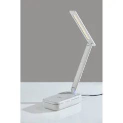 UV-C Sanitizing Table Lamp With Wireless Charging And Smart Switch White (Includes LED Light Bulb) - Adesso -Home Decoration Sale GUEST f242b6dd 5328 4e04 9ccd cf2a7217070c