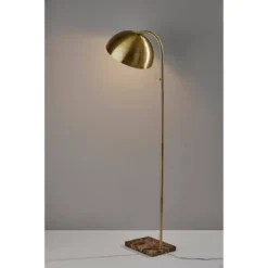 Paxton Floor Lamp Antique Brass - Adesso -Home Decoration Sale GUEST f29e626e 69c8 4d8a bf8f 4a81b57ef820