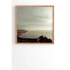 Chelsea Victoria A Day At The Beach Bamboo Framed Wall Art - Deny Designs -Home Decoration Sale GUEST f2ecf7c6 9540 4b9d 9641 10d0ae60cdd3