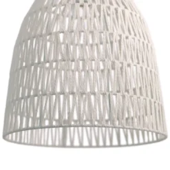 15" 1-Light Imara Pendant Hemp White - River Of Goods 17 15" 1-Light Imara Pendant Hemp White - River Of Goods -Home Decoration Sale GUEST f36ce8e7 28f7 4756 8094 4f776afc9fe8