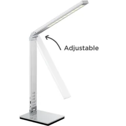 360 Lighting Jett Modern Desk Lamp 16 1/2" High Silver With USB Port And Nightlight LED Dimmer Touch On Off For Bedroom Bedside Nightstand Family Home 14 360 Lighting Jett Modern Desk Lamp 16 1/2" High Silver With USB Port And Nightlight LED Dimmer Touch On Off For Bedroom Bedside Nightstand Family Home -Home Decoration Sale GUEST f4554cd8 3b10 4bd7 92d5 9126b5b1a61c