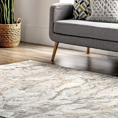 NuLOOM Alexa Textured Modern Marble Area Rug 8 NuLOOM Alexa Textured Modern Marble Area Rug - Image 8