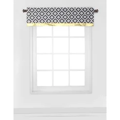 Bacati - Love Black/Gold Window Valance -Home Decoration Sale GUEST f84a9ca5 6fbe 4f17 88d1 b987768c5456