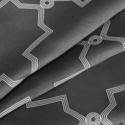 Vintage Geometric Trellis Room Darkening Blackout Curtains, Set Of 2 By Blue Nile Mills -Home Decoration Sale GUEST f87d5c62 ea86 4d81 a605 42368cd7abe6