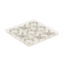12" Modern Acrylic And Iron Tic Tac Toe Set - Olivia & May 31 12" Modern Acrylic And Iron Tic Tac Toe Set - Olivia & May -Home Decoration Sale GUEST f9172016 dc3f 42d8 a908 e5918f921dcf