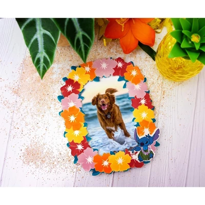 Silver Buffalo Disney Lilo & Stitch Die-Cut Photo Frame | 4 X 6 Inches 2 Silver Buffalo Disney Lilo & Stitch Die-Cut Photo Frame | 4 X 6 Inches - Image 2