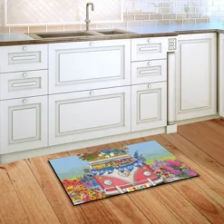 Peace Van Floral Doormat Everyday Indoor Outdoor 30" X 18" Briarwood Lane -Home Decoration Sale GUEST facb625e 7d6a 498f a092 600d55d6c9d4