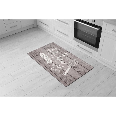 World Rug Gallery 'Seasoned With Love' Whisk Anti-fatigue Kitchen Mat 1 World Rug Gallery 'Seasoned With Love' Whisk Anti-fatigue Kitchen Mat