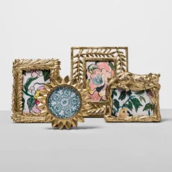 4" X 4" Cast Sunburst Frame Gold - Opalhouse™ -Home Decoration Sale GUEST fd37b239 5c24 4dd7 9ffd e03c865a7260