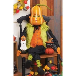 Gallerie II 7" Kid Ghost With Trick-or-Treat Sign Halloween Figure Decoration -Home Decoration Sale GUEST fd585b86 1417 42df 90f8 33be33e7503c