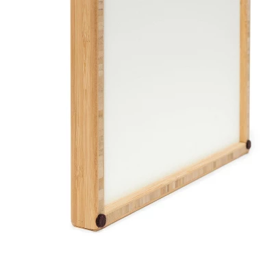 Nawaalillustrations Head In Space Framed Wall Art Bamboo - Deny Designs 2 Nawaalillustrations Head In Space Framed Wall Art Bamboo - Deny Designs - Image 2