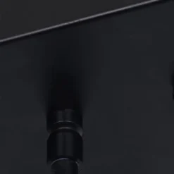 30" Industrial 4-Light Rectangular Island Chandelier (Includes LED Light Bulb) Matte Black - Cresswell Lighting -Home Decoration Sale GUEST fd8491d4 da3b 4c7f b4cd fe9594b0f651