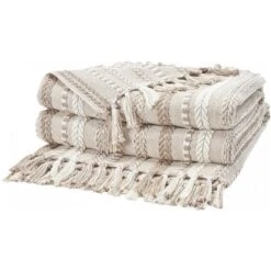 Mina Victory Life Styles Stonewash Braided 50"x60" Indoor Throw Blanket -Home Decoration Sale GUEST fdf8818f 7cb5 48a9 bcde 946e7ba22e12