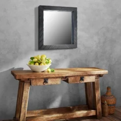 Wood Chevron Decorative Wall Mirror Black - Stonebriar Collection -Home Decoration Sale GUEST fe9b7a19 f25c 45ff aff5 9f2c121313fd