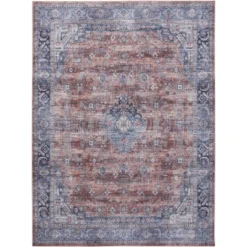Nourison Washable Brilliance Vintage Medallion Indoor Rug -Home Decoration Sale GUEST ff9d7191 7ec4 4172 a256 df4255b10827